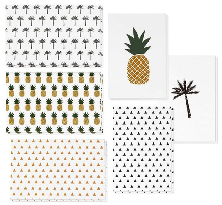 картина ананаса/пальмы/треугольника поздравительных открыток праздника дюйма 4кс6 доступная